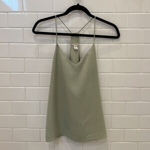 Scotch & Soda Mixed Media Woven Jersey Tank Top